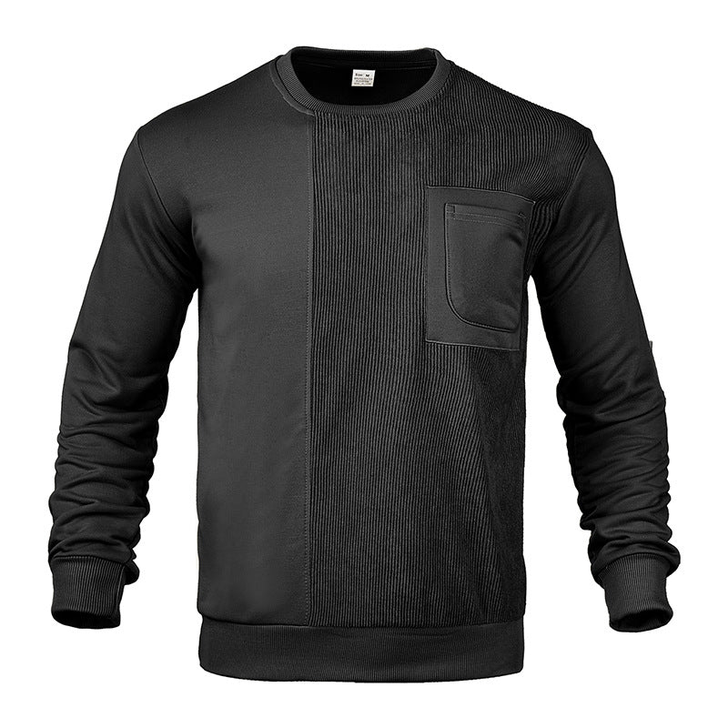 Herren Sweatshirt mit strukturierter Front Aliams