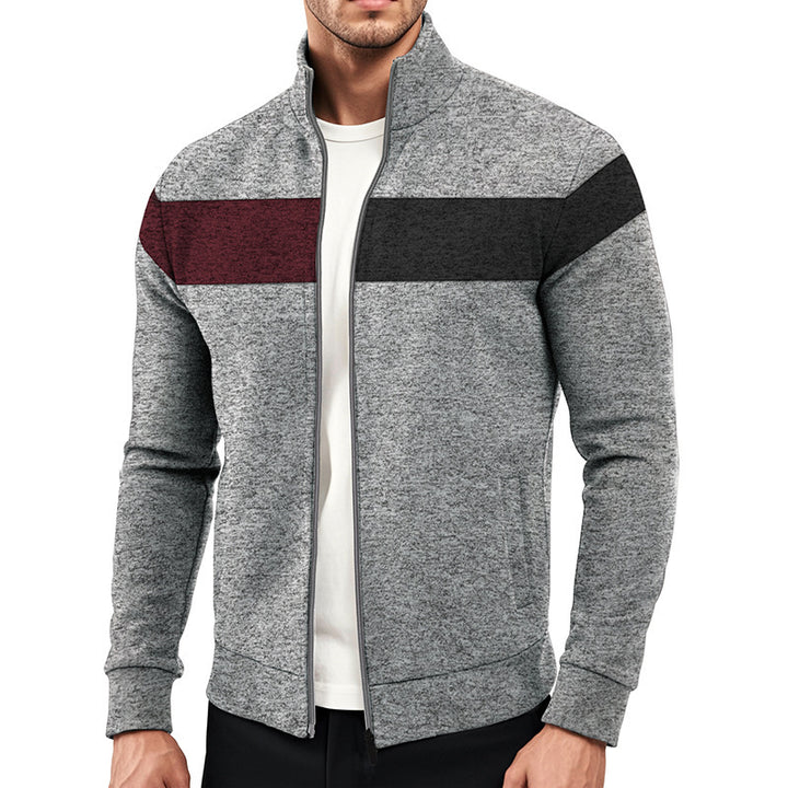 Herren Sportjacke mit modernem Schnitt und funktionalem Reißverschluss Aliams