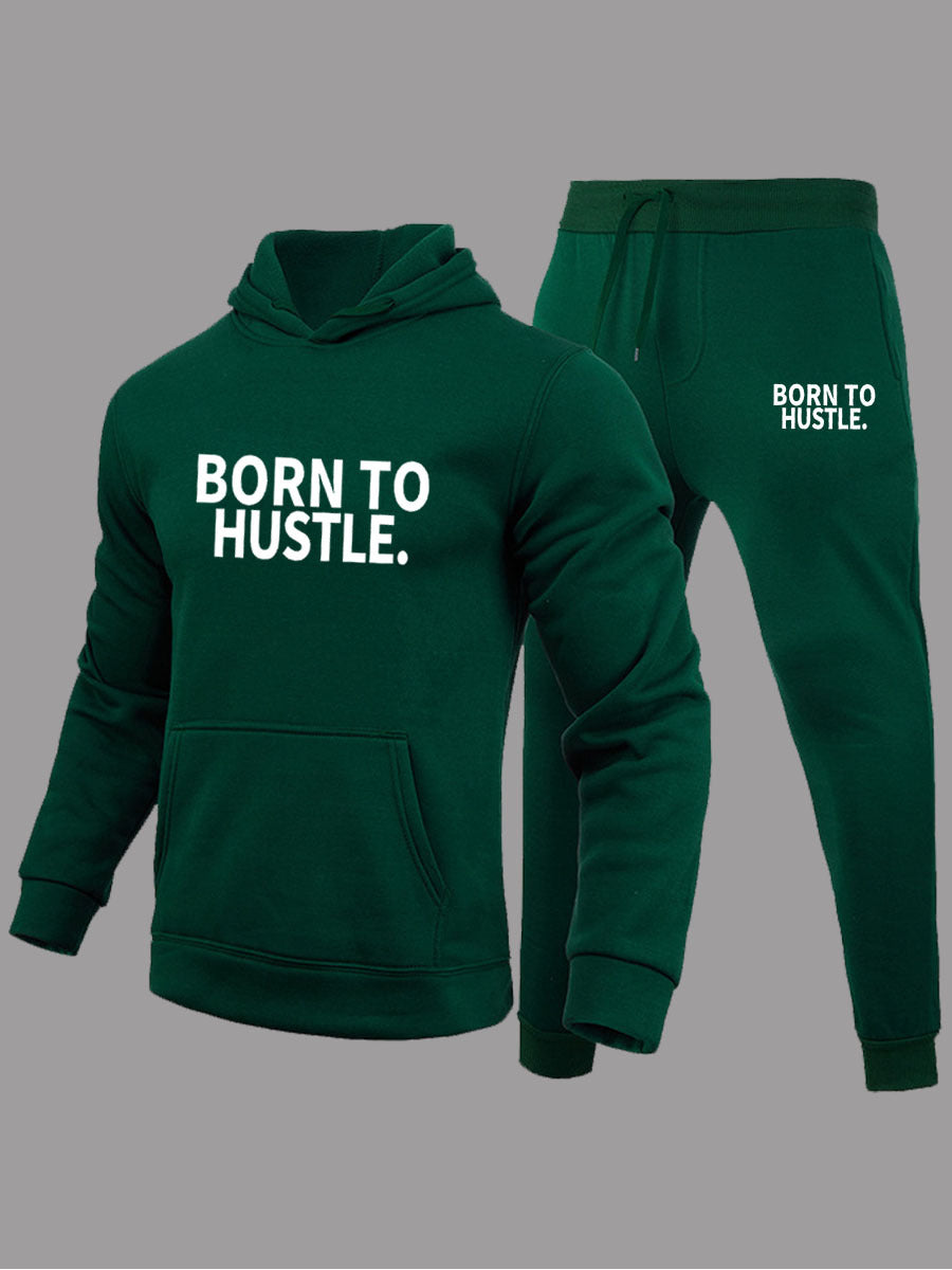 Herren Trainingsanzug mit modernem motivierendem Schriftzug Aliams