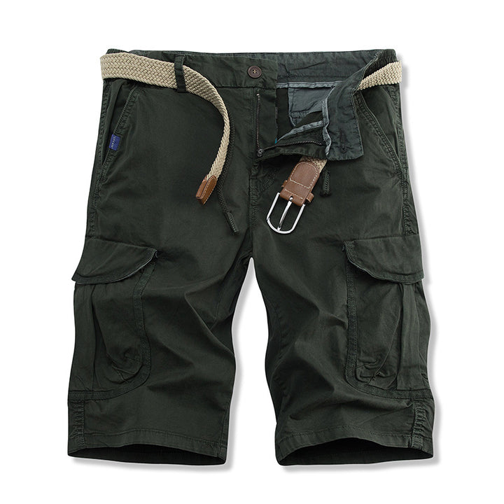 Herren Cargoshorts mit praktischen Taschen und verstellbarem Kordelzug Aliams