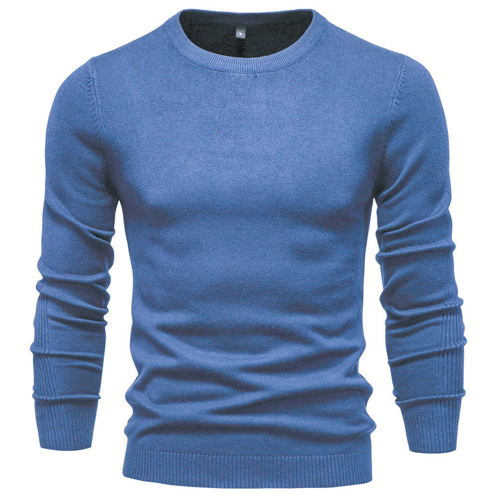 Herren Rundhals Pullover aus hochwertiger Baumwolle Aliams