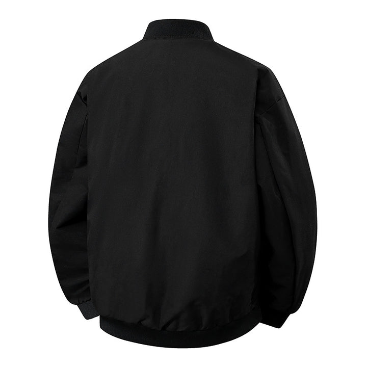 Herren stylische Bomberjacke mit unkompliziertem Schnitt und elastischen Bündchen Aliams