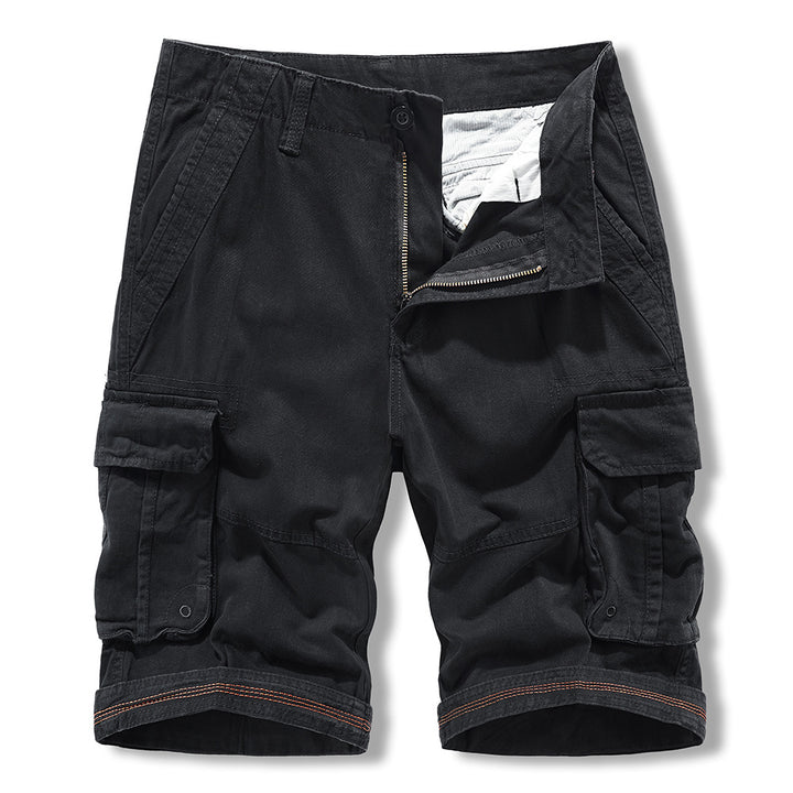 Herren Cargoshorts mit mehreren praktischen Taschen und robustem Material Aliams