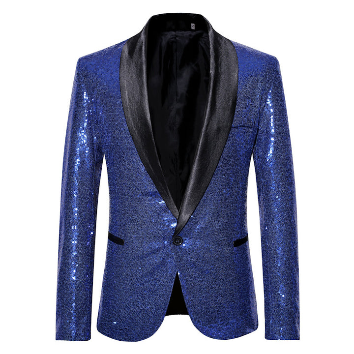 Herren glamouröser Paillettenblazer Aliams 1760556863