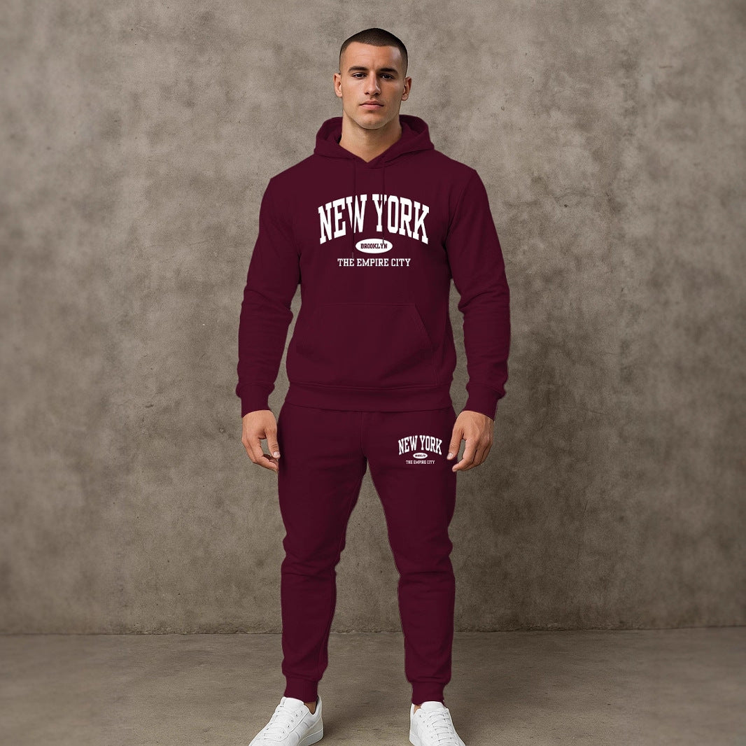 Herren Sportliches Jogginganzug Aliams