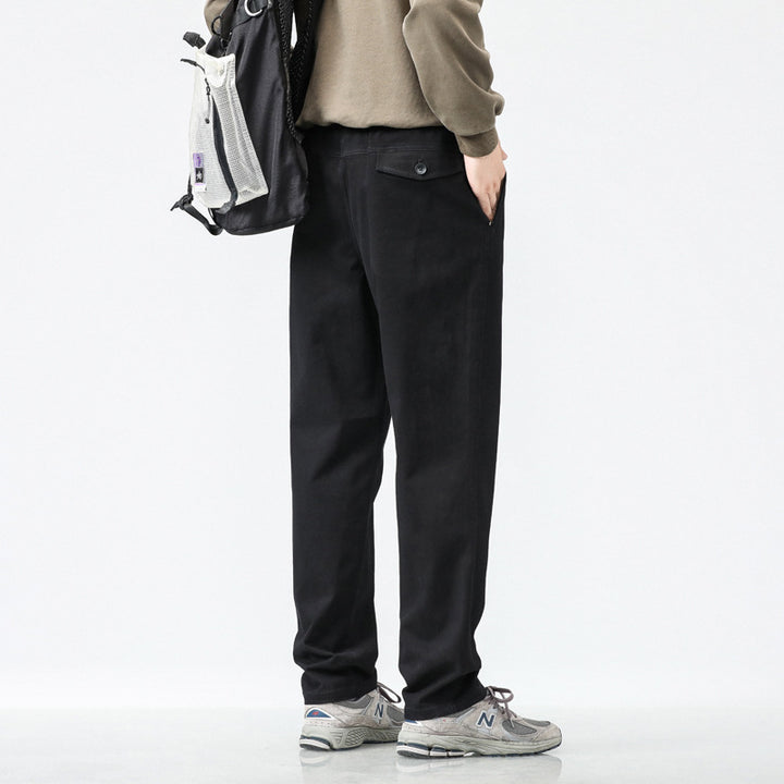 Herren komfortable Freizeithose mit elastischem Bund Aliams