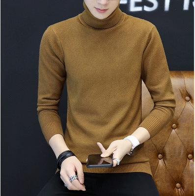 Herren Eleganter Rollkragenpullover aus feinem Strick Aliams