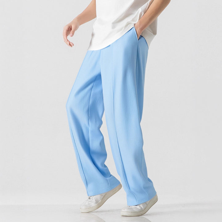 Herren Elegante, weite Freizeithose aus atmungsaktivem Gewebe Aliams