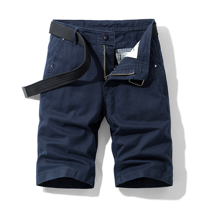 Herren Cargo-Shorts mit vielseitigen Taschen und elastischem Bund Aliams