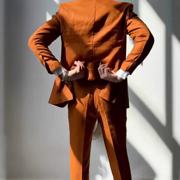 Herren eleganter Anzug im modernen Schnitt Aliams