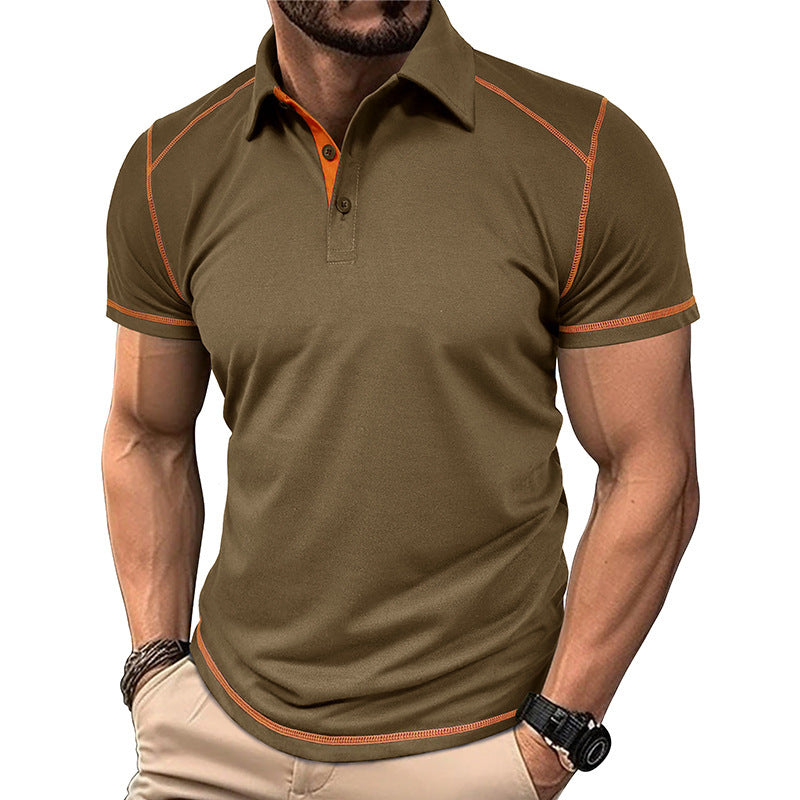 Herren Sportliches Poloshirt mit modernem Schnitt Aliams