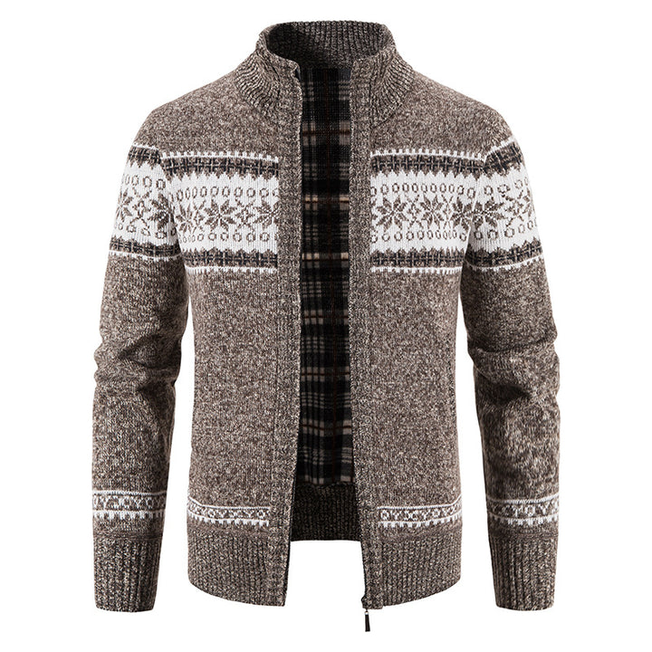 Herren Strickjacke mit zukunftsweisendem Design Aliams