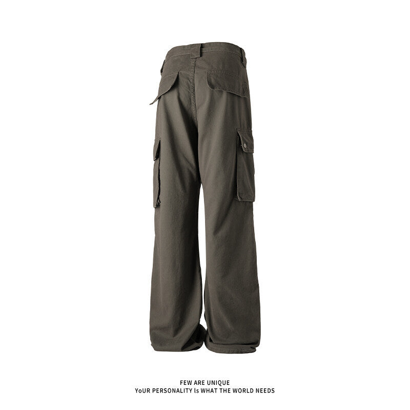 Herren Cargo-Hose mit seitlichen Taschen und bequemer Passform Aliams
