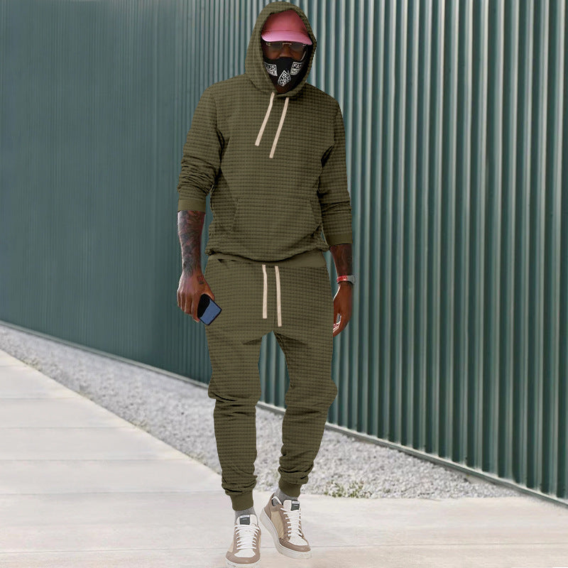 Herren Sportanzug mit atmungsaktivem Material und praktischen Taschen Aliams