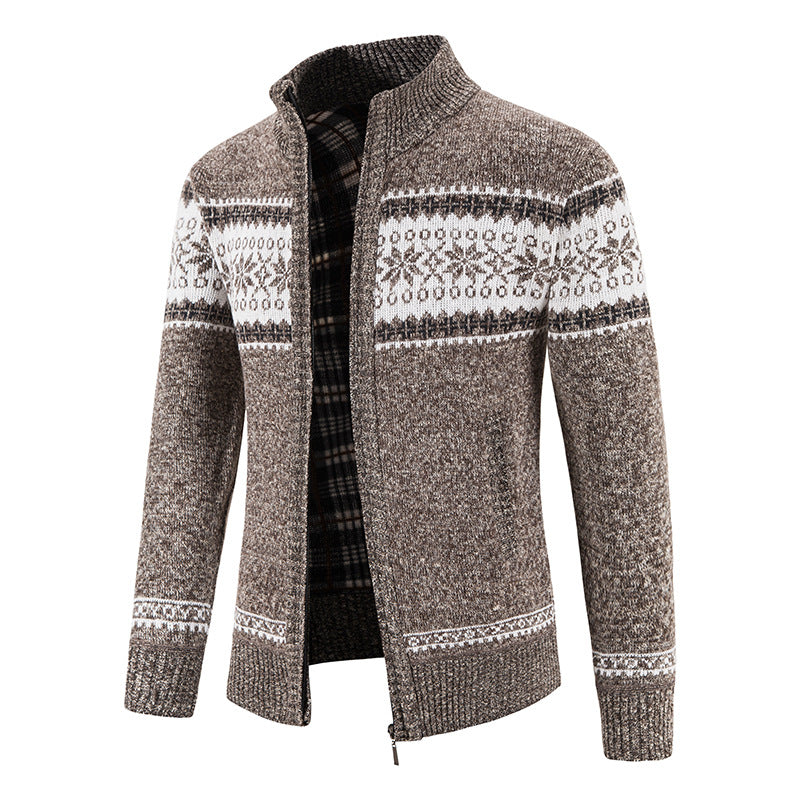 Herren Strickjacke mit zukunftsweisendem Design Aliams