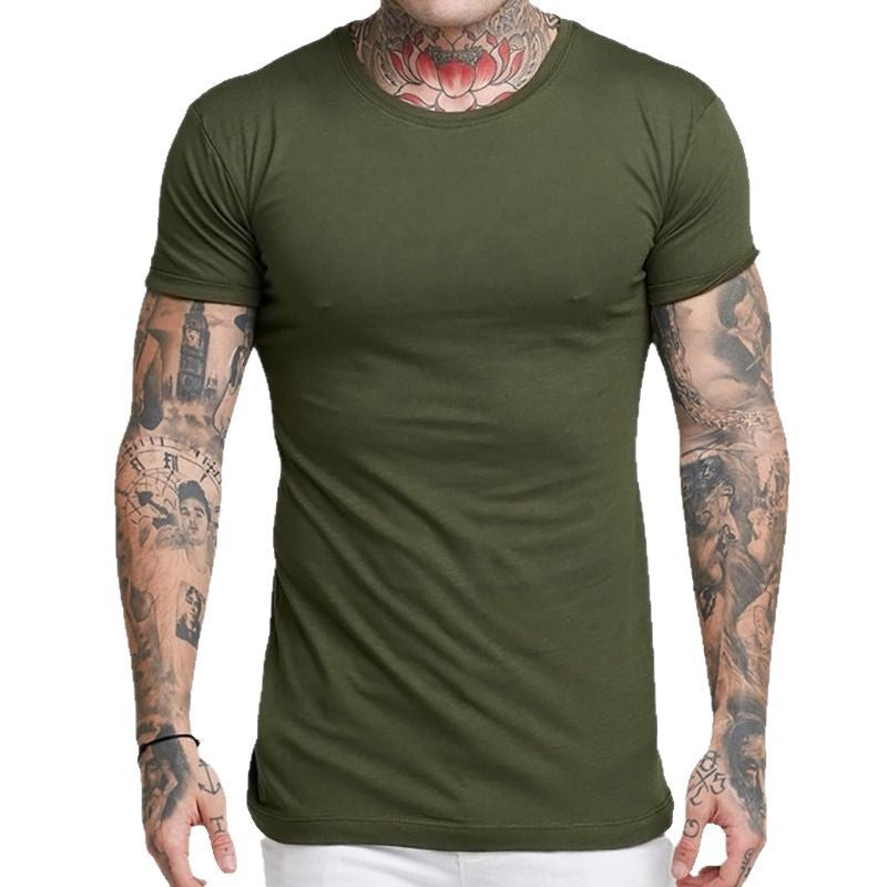 Herren körperbetontes T-Shirt Aliams