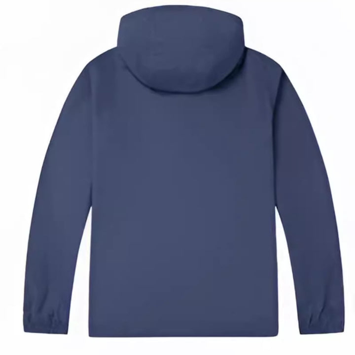 Herren wasserdichte Funktionsjacke mit verstellbarem Kapuze und Belüftung Aliams