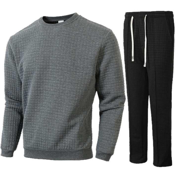 Herren gemütliches Sweatshirt und Jogginghose Set Aliams