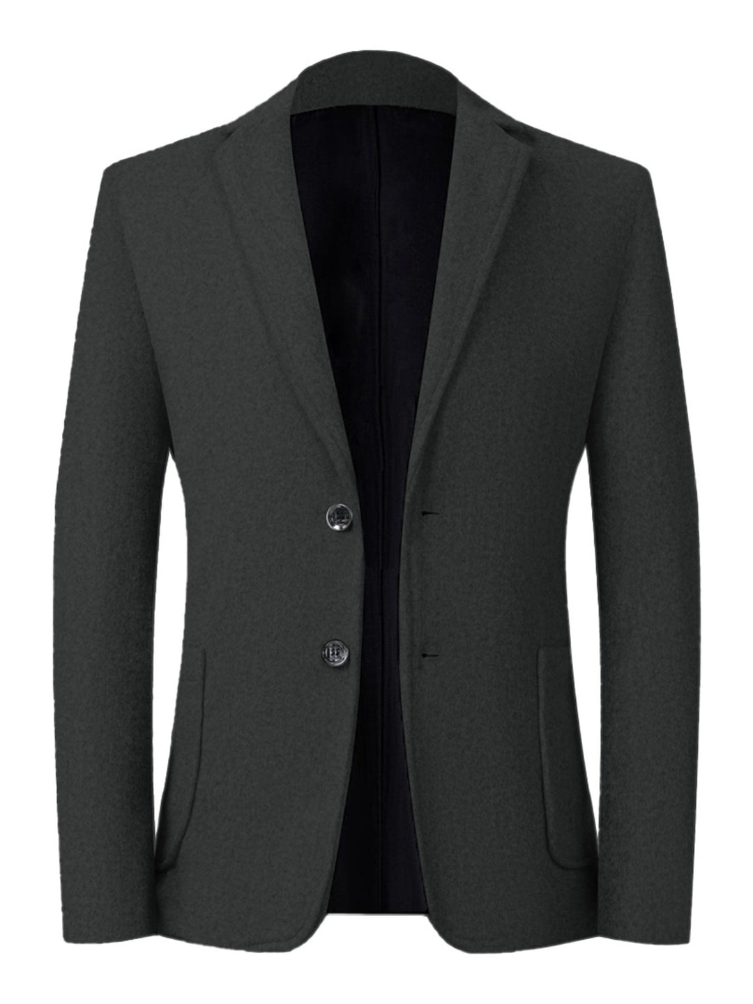 Herren eleganter, strukturierter Anzugblazer Aliams