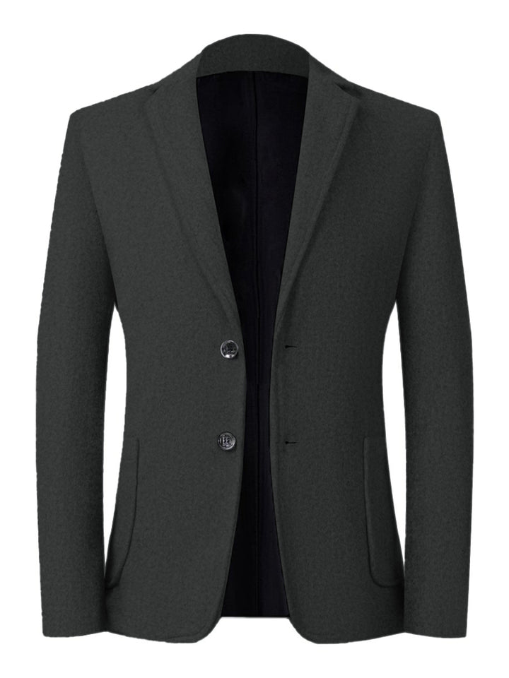 Herren eleganter, strukturierter Anzugblazer Aliams