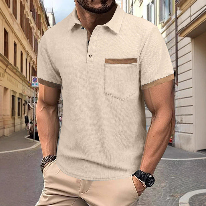 Herren Kurzarm Poloshirt Aliams