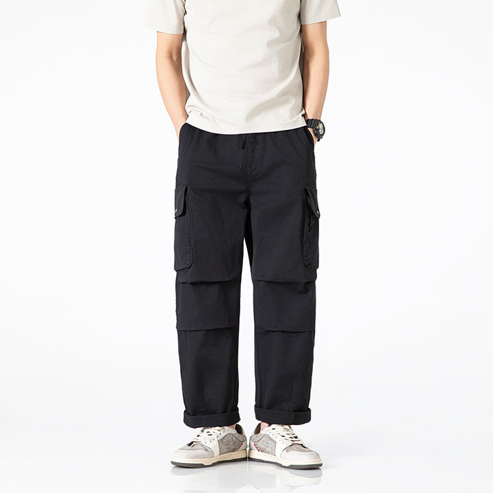 Herren Cargo-Style Hose mit praktischen Taschen Aliams