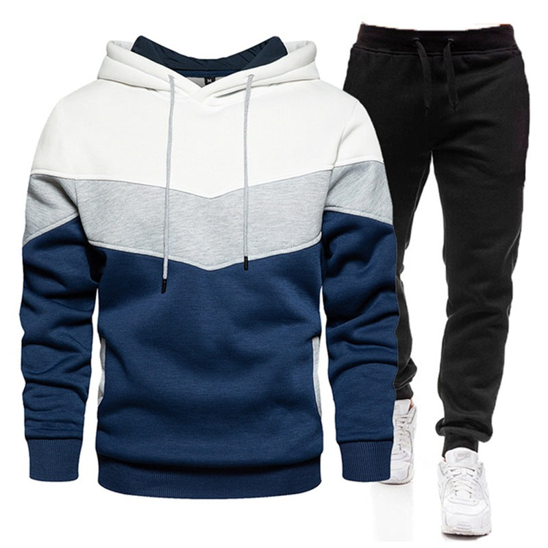 Herren Sportliches Hoodie- und Jogginghose-Set Aliams