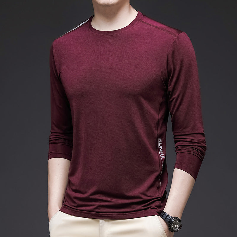 Herren Atmungsaktives Langarm-Funktionsshirt Aliams