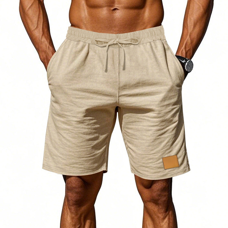 Herren bequeme Sport-Shorts mit elastischem Bund und praktischen Seitentaschen Aliams