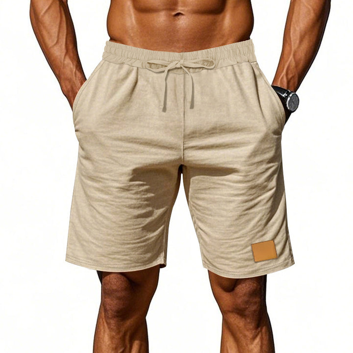 Herren bequeme Sport-Shorts mit elastischem Bund und praktischen Seitentaschen Aliams