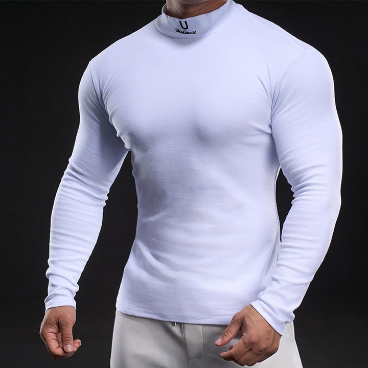 Herren Hochwertiges Funktionsshirt mit Stehkragen Aliams