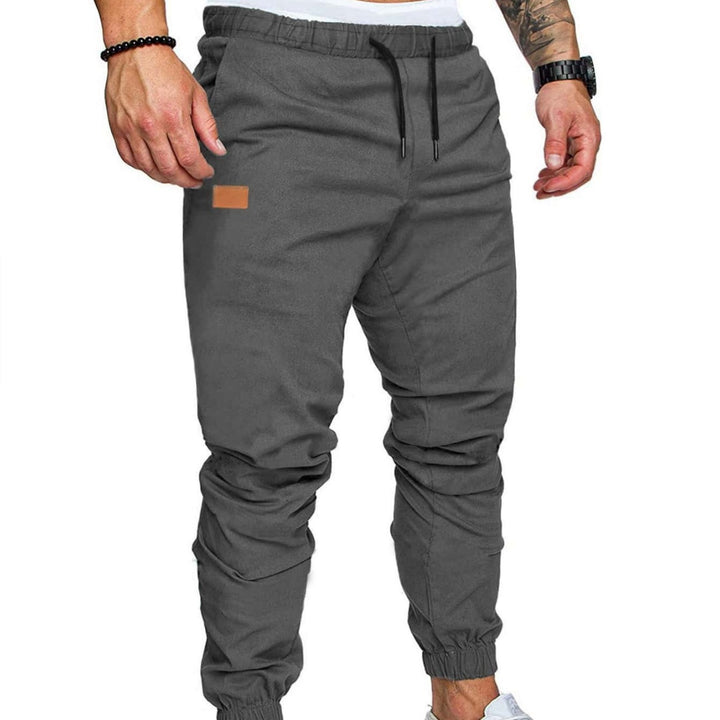 Herren Freizeit-Jogginghose mit elastischem Bund und praktischen Reißverschlusstaschen Aliams