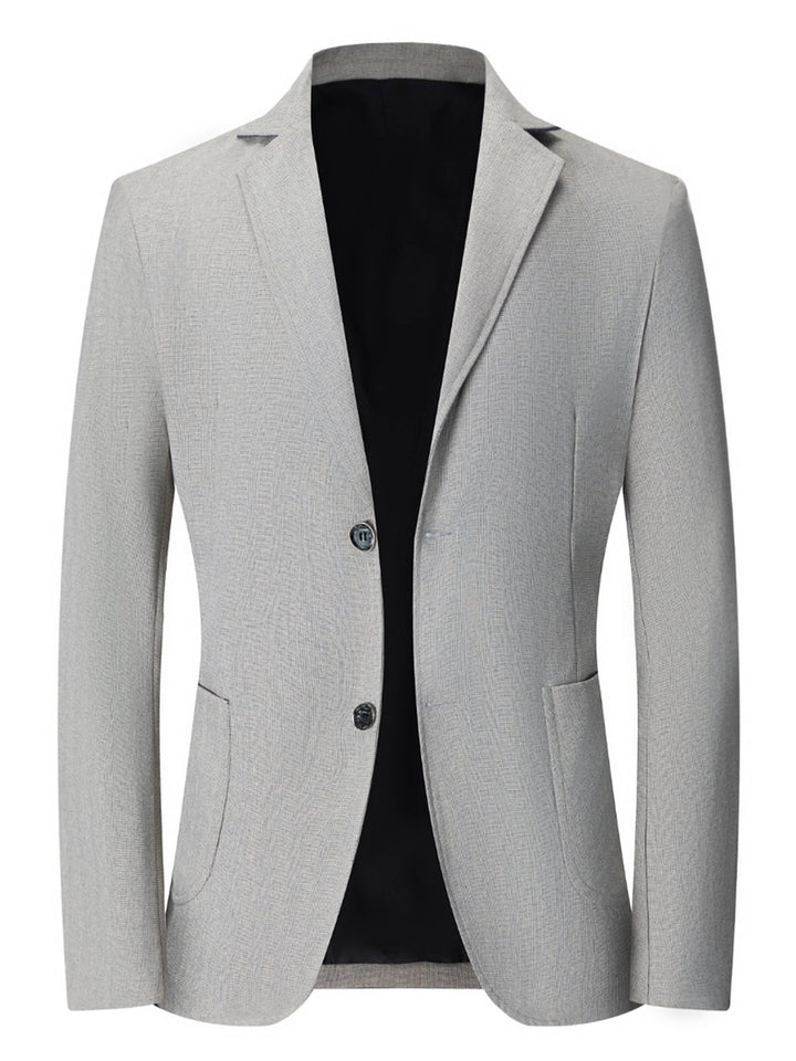Herren eleganter Businessblazer mit modernem Schnitt und praktischen Details Aliams