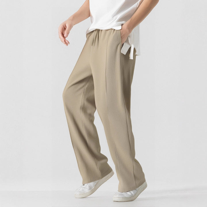 Herren Elegante, weite Freizeithose aus atmungsaktivem Gewebe Aliams