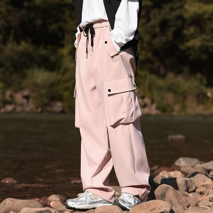 Unisex cargo Hose mit vielseitigen Taschen und lässigem Schnitt Aliams