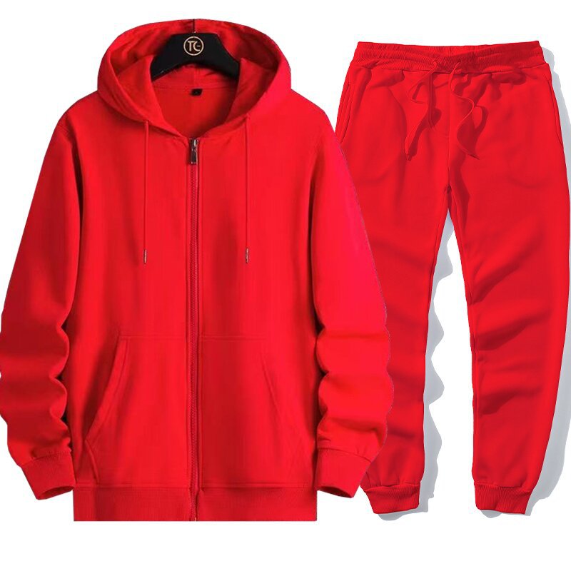 Herren sportliches Hoodie- und Jogginganzug-Set Aliams