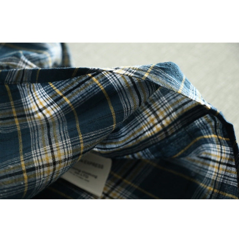 Herren karierte Flanellhemden mit praktischen Brusttaschen und komfortablem Schnitt Aliams