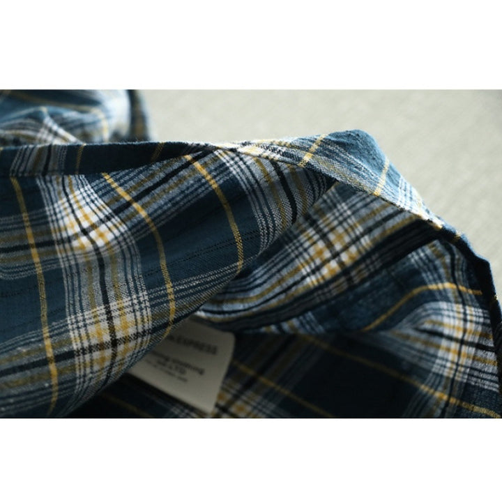 Herren karierte Flanellhemden mit praktischen Brusttaschen und komfortablem Schnitt Aliams