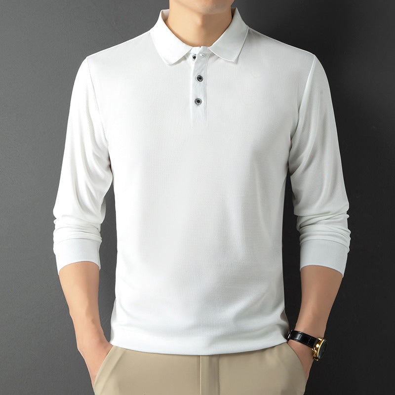 Herren atmungsaktives Piqué Poloshirt mit eleganter Knopfleiste Aliams