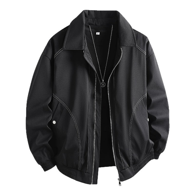 Herren Freizeitjacke mit modernem Schnitt und elastischen Bündchen Aliams