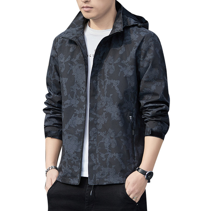 Herren stilvolle Funktionsjacke mit atmungsaktivem Futter Aliams