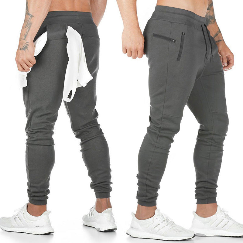 Herren sportliche Slim Fit Jogginghose Aliams