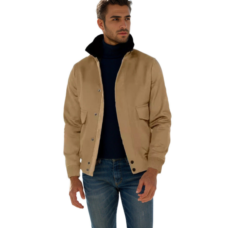 Herren raffinierte Übergangsjacke im modernen Urban-Style Aliams