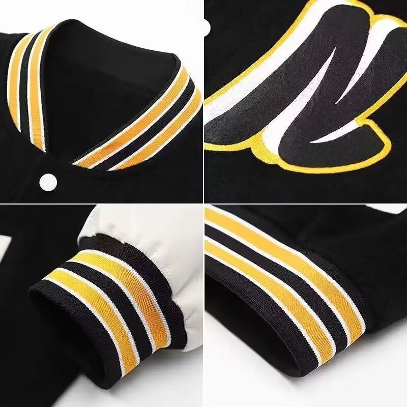 Herren Collegejacke mit klassischen Details Aliams