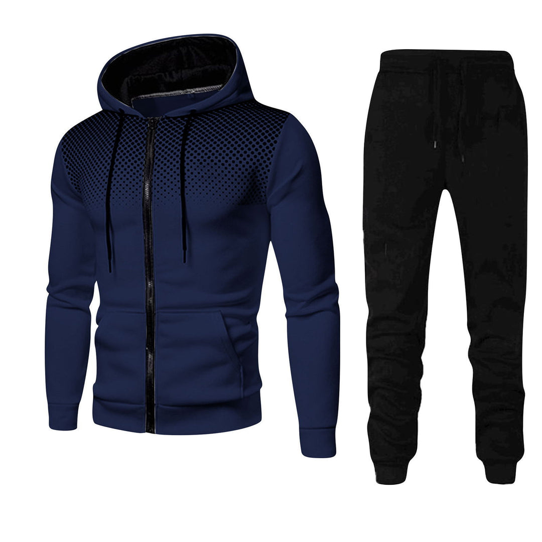 Herren Sportliches Jogginganzug-Set mit atmungsaktivem Material und modernen Einsätzen Aliams