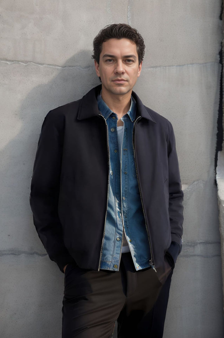 Herren Freizeitjacke mit modernem Design und praktischen Details Aliams