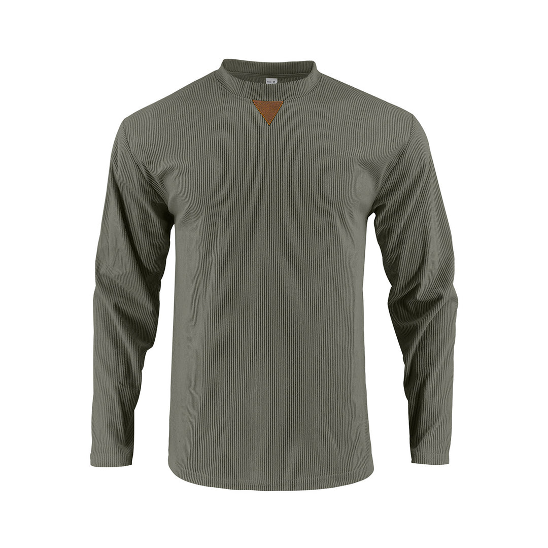 Herren Sportliches Langarmshirt mit innovativem Strukturdesign Aliams