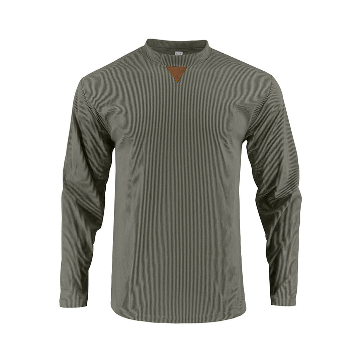 Herren Sportliches Langarmshirt mit innovativem Strukturdesign Aliams