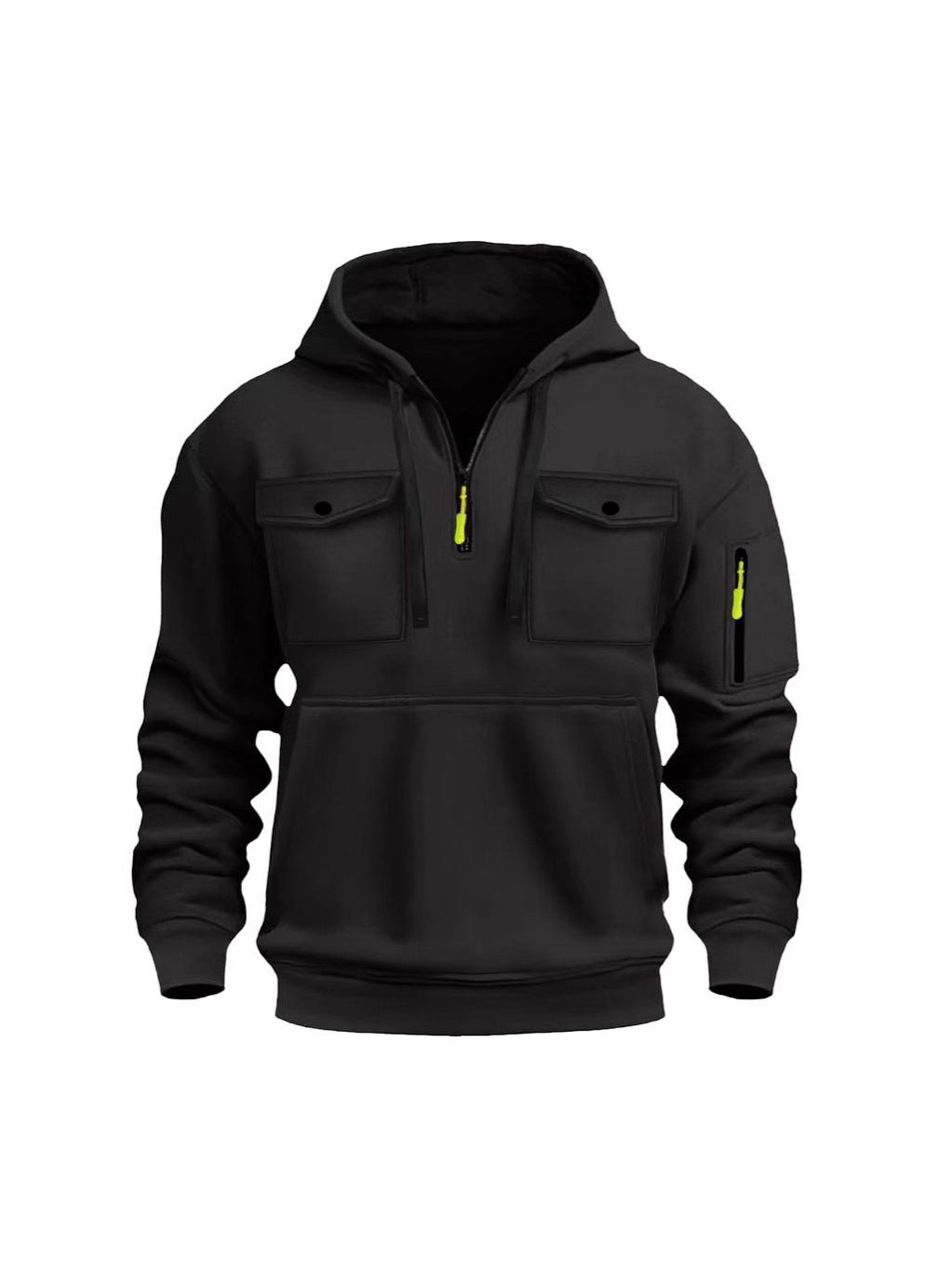 Herren Funktionspullover mit praktischen Taschen Aliams