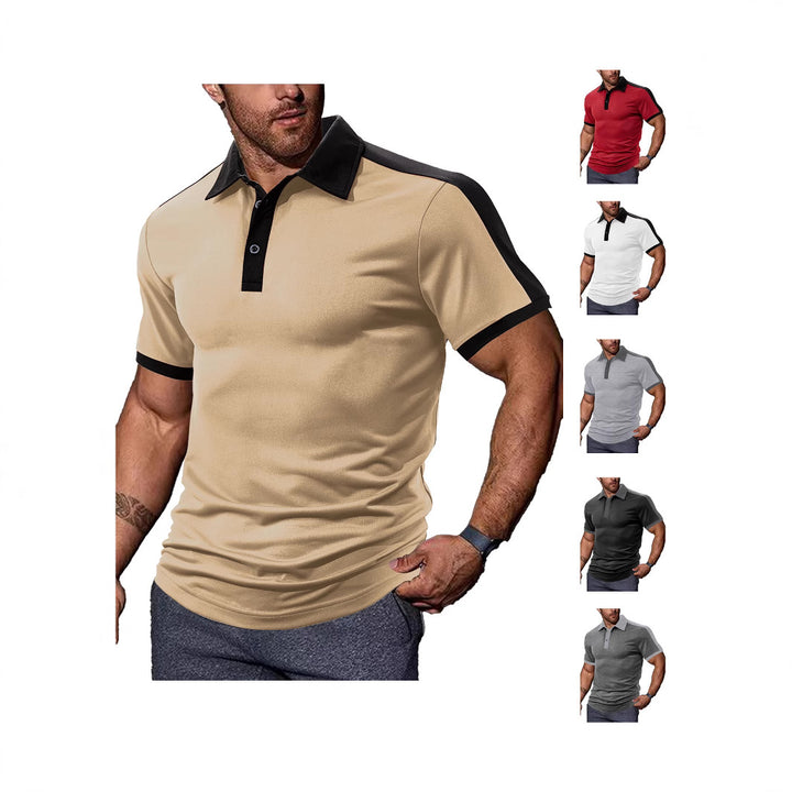 Herren Sportliches Polo-Shirt mit atmungsaktiver Struktur Aliams